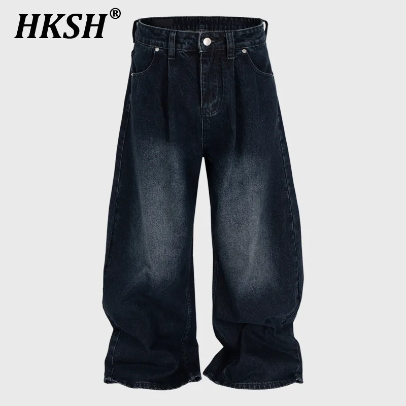 HKSH Spring Summer New Men Tide Fashion High Street Punk Hip Hop Vintage Chic Distressed Casual Washed Wide Straght Jeans HK4995
HKSH Spring Summer New Men Tide Fashion High Street Punk Hip Hop Vintage Chic Distressed Casual Washed Wide Straght Jeans HK4995
