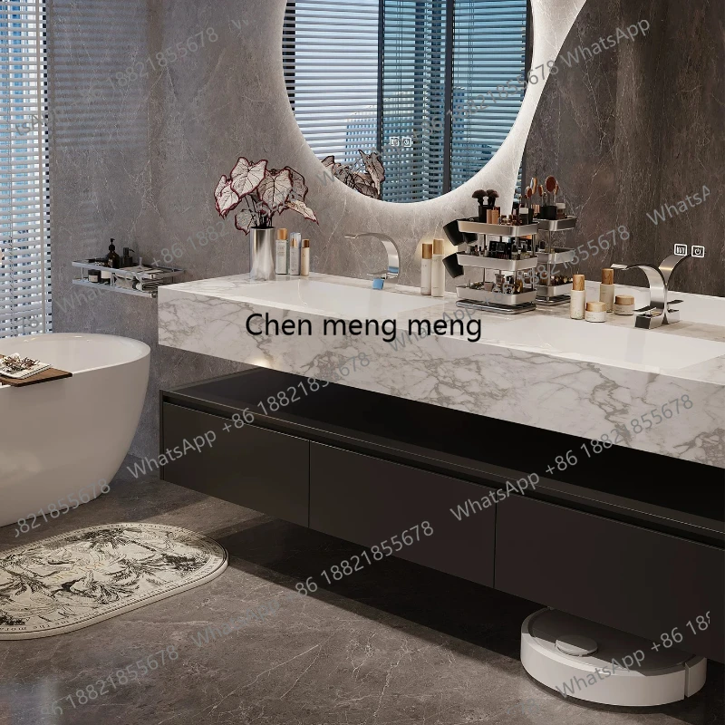 Rock slab hot bending integrated basin, bathroom cabinet, combined bathroom, hand wash basin, washbasin, bathroom
Rock slab hot bending integrated basin, bathroom cabinet, combined bathroom, hand wash basin, washbasin, bathroom