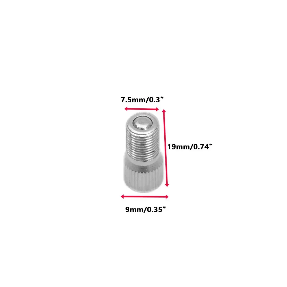 19mm Chrome Tyre Valve Stem Cap Extensions 4 Pack for Cars and Trucks with Enhanced Durability and Tire Pressure Check Feature
19mm Chrome Tyre Valve Stem Cap Extensions 4 Pack for Cars and Trucks with Enhanced Durability and Tire Pressure Check Feature