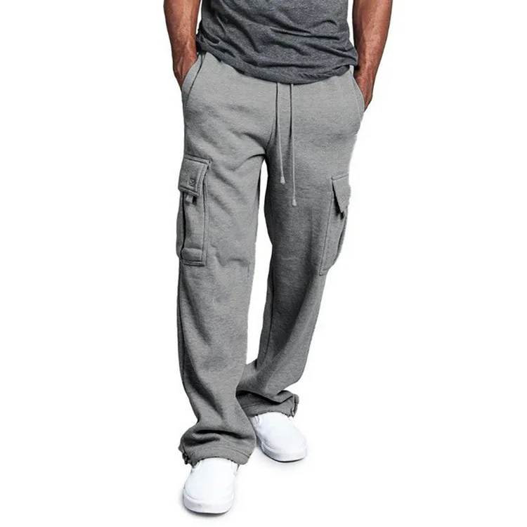 Mens Sweatpants Straight Fit Joggers for Sports and Streetwear Loose Oversized Drawstring Long Pants Men Multi-pocket Pants
Mens Sweatpants Straight Fit Joggers for Sports and Streetwear Loose Oversized Drawstring Long Pants Men Multi-pocket Pants