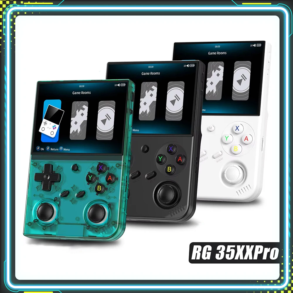 Anbernic RG 35XX Pro Retro Handheld Game Console RG35XX Pro Gaming Player Support HD TV Output WiFi Streaming Controller RixelHK
Anbernic RG 35XX Pro Retro Handheld Game Console RG35XX Pro Gaming Player Support HD TV Output WiFi Streaming Controller RixelHK