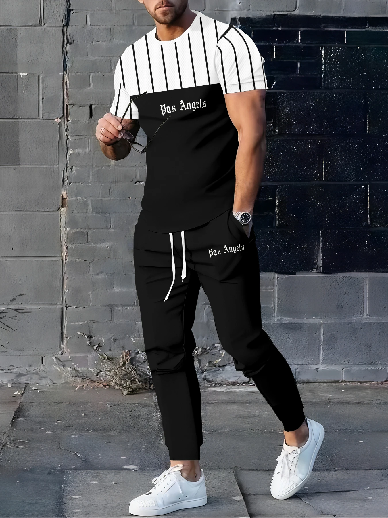2026 Summer Men's Suit with Letter Print Breathable Lightweight Casual Sports Outdoor Men's Clothing
2026 Summer Men's Suit with Letter Print Breathable Lightweight Casual Sports Outdoor Men's Clothing