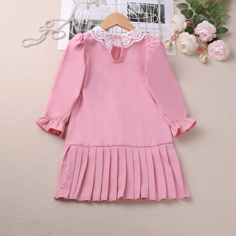 Humor Bear Girls' Long Sleeved Dress With Lapel, European and American Princess Style Vestidos Casual Outfit 2-6Y
Humor Bear Girls' Long Sleeved Dress With Lapel, European and American Princess Style Vestidos Casual Outfit 2-6Y