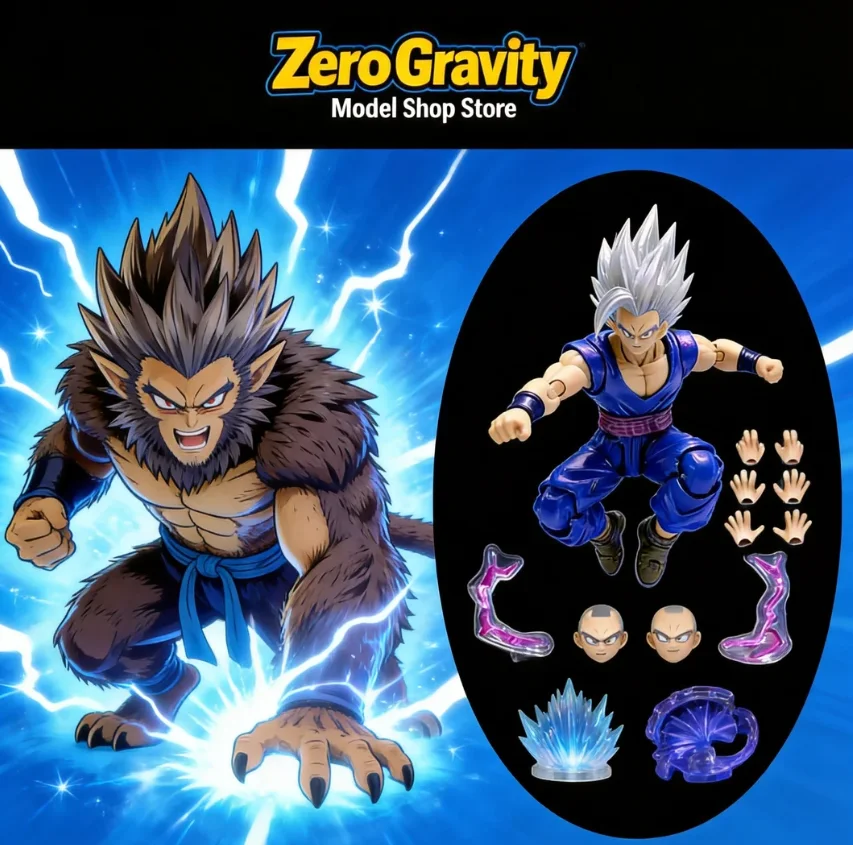 SHF Dragon Ball Exclusive: Son Gohan Beast Anime Action Figure | PVC Movable Super Saiyan Model | Collector's Edition
SHF Dragon Ball Exclusive: Son Gohan Beast Anime Action Figure | PVC Movable Super Saiyan Model | Collector's Edition