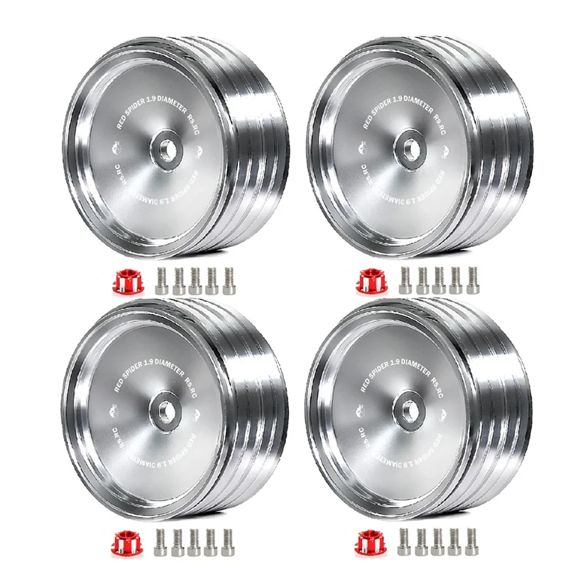 A63T-4Pcs/Set 1.9 Inch Metal Retro Mirror Wheel Hub For SCX10 TRX-4 RC Car Modification Accessories Universal
A63T-4Pcs/Set 1.9 Inch Metal Retro Mirror Wheel Hub For SCX10 TRX-4 RC Car Modification Accessories Universal