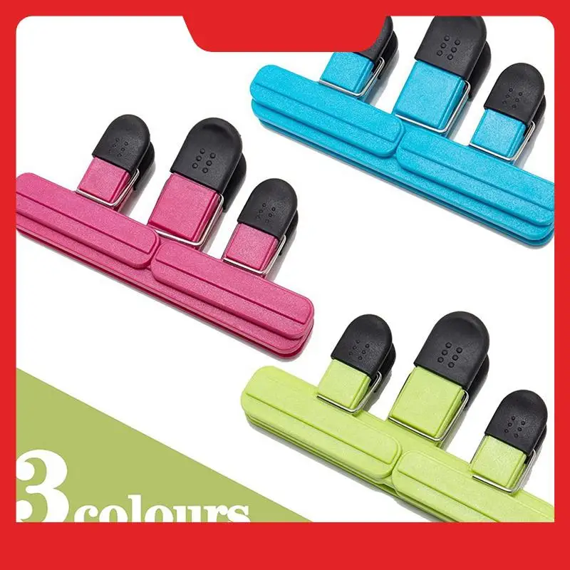 9 Pack Food Bag Clips Kitchen Clips Chip Bag Sealing Clips (3 BIG & 6 Small Size )
9 Pack Food Bag Clips Kitchen Clips Chip Bag Sealing Clips (3 BIG & 6 Small Size )