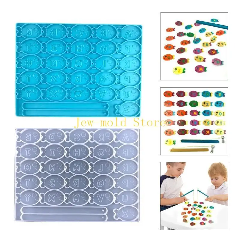 C71B 1 Set Epoxy Silicone Fishing Game Игрушка игрушка для малышей Алфавит
C71B 1 Set Epoxy Silicone Fishing Game Игрушка игрушка для малышей Алфавит