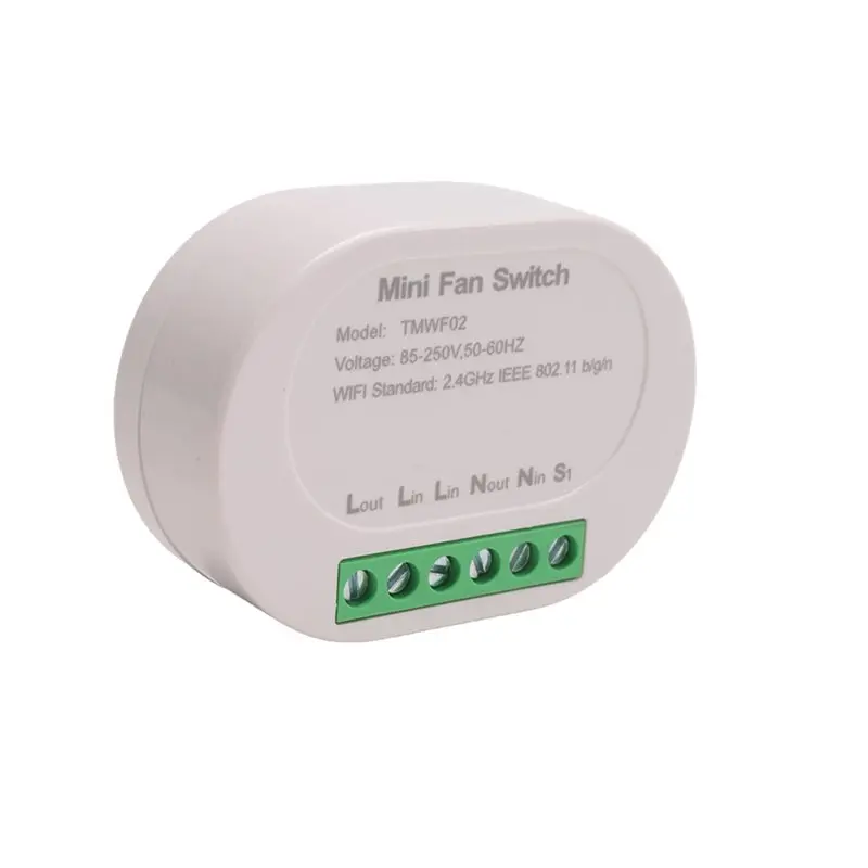 Tuya Smart Wifi Fan Ceiling Fan Switch Module Dual-Mode Reset Voice Switch Controller For Alexa Google Home
Tuya Smart Wifi Fan Ceiling Fan Switch Module Dual-Mode Reset Voice Switch Controller For Alexa Google Home