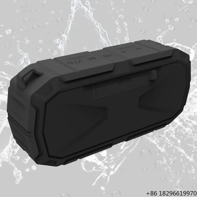 IP67 Waterproof Outdoor Bluetooth Speaker DTS Surround Sound Long Battery Life Wireless Audio for Phone Computer
IP67 Waterproof Outdoor Bluetooth Speaker DTS Surround Sound Long Battery Life Wireless Audio for Phone Computer