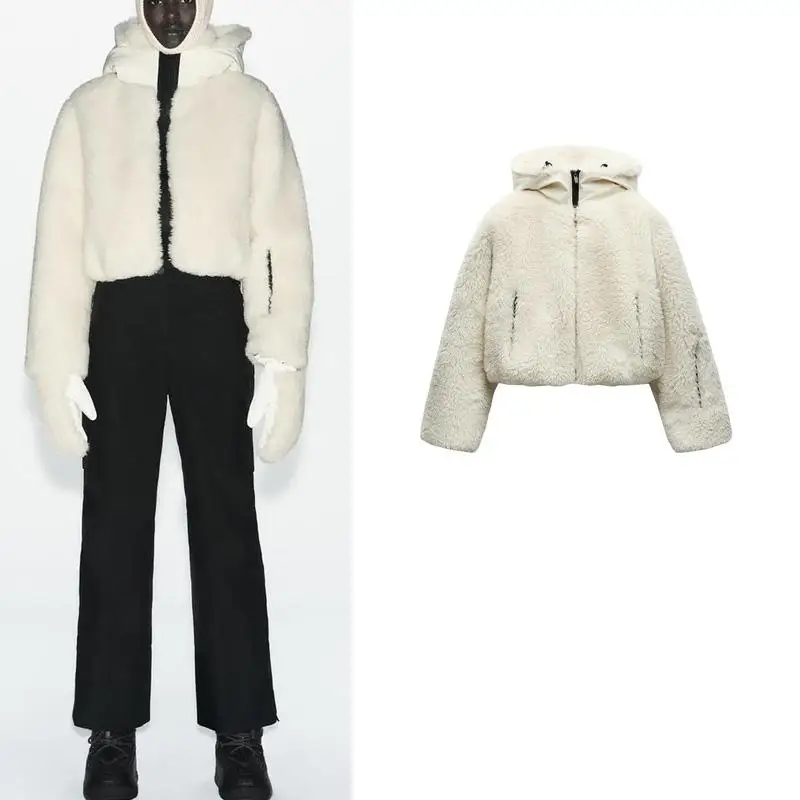 Fall Winter New Arrival Women's Fce Lined Hooded Long Sve Jaet Coat Commute Sle Straight Cut ort Length Zipper Cl...
Fall Winter New Arrival Women's Fce Lined Hooded Long Sve Jaet Coat Commute Sle Straight Cut ort Length Zipper Cl...