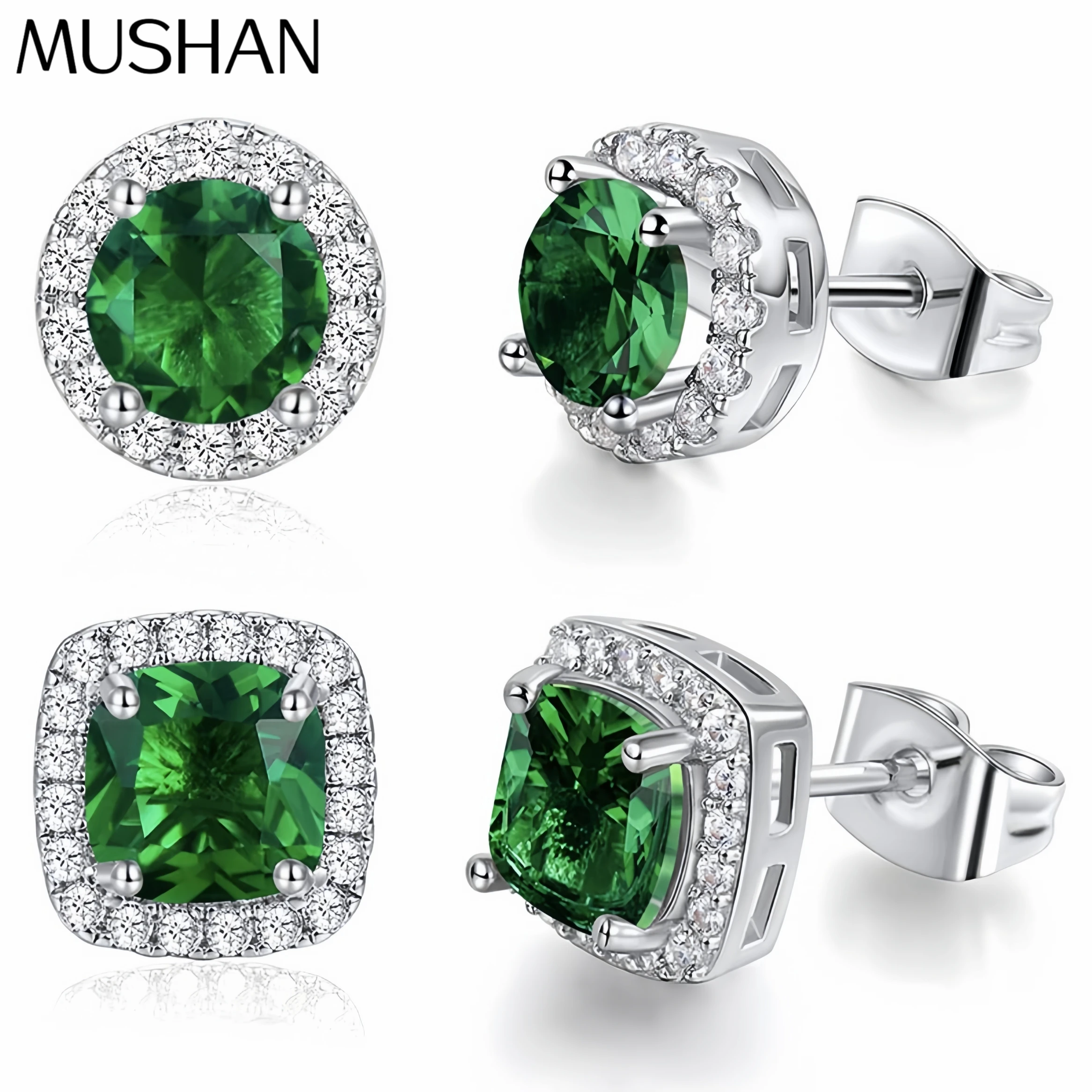 MS Luxury Jewelry 925 Sterling Silver Stud Earrings For Women Gemstones 7A Cubic Zirconia Ear Pin Earrings Stud Fine Jewelry
MS Luxury Jewelry 925 Sterling Silver Stud Earrings For Women Gemstones 7A Cubic Zirconia Ear Pin Earrings Stud Fine Jewelry