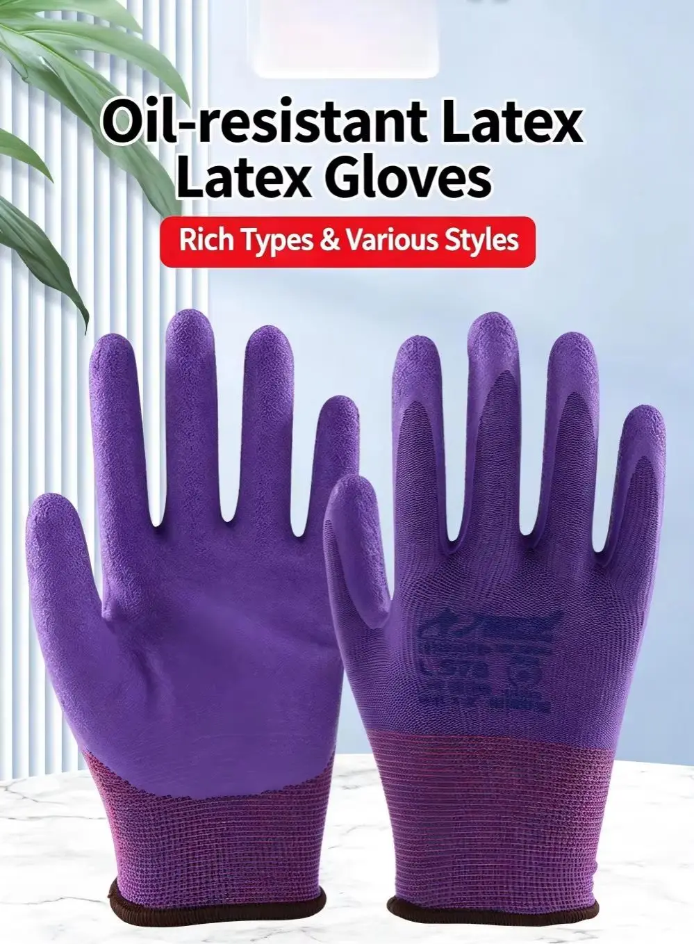 12 Pairs Gardening Glove for Women/Man High Quality Garden Gloves Purple/Pink/Brown Waterproof Anti-Slip Work Safety Glove
12 Pairs Gardening Glove for Women/Man High Quality Garden Gloves Purple/Pink/Brown Waterproof Anti-Slip Work Safety Glove