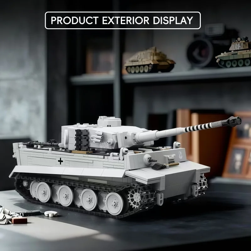 WWII Military Tank Building Blocks, Detailed Heavy Tank Model Kit with Rotating Turret, Educational STEM Toy for Boys
WWII Military Tank Building Blocks, Detailed Heavy Tank Model Kit with Rotating Turret, Educational STEM Toy for Boys