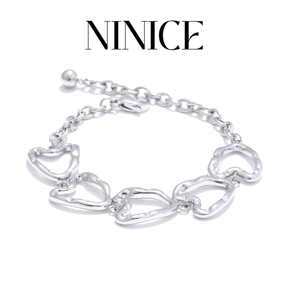 NiNice Bracelet Love Stainless Steel Fashion Jewelry Accessories Bracelet 18KPVD Plated High Quality Gift New
NiNice Bracelet Love Stainless Steel Fashion Jewelry Accessories Bracelet 18KPVD Plated High Quality Gift New