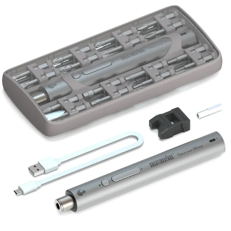 3.7 Cordless Screwdriver Electric Screwdriver Set USB Fast Charging Repair Power Tools with LED Light 2000mah CS1901A Dropship
3.7 Cordless Screwdriver Electric Screwdriver Set USB Fast Charging Repair Power Tools with LED Light 2000mah CS1901A Dropship