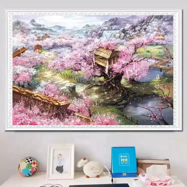 DIY full Diamond Embroidery,Round Diamond 5D beads Plant Flowers Living room decoration rhinestone beads Diamond painting
DIY full Diamond Embroidery,Round Diamond 5D beads Plant Flowers Living room decoration rhinestone beads Diamond painting