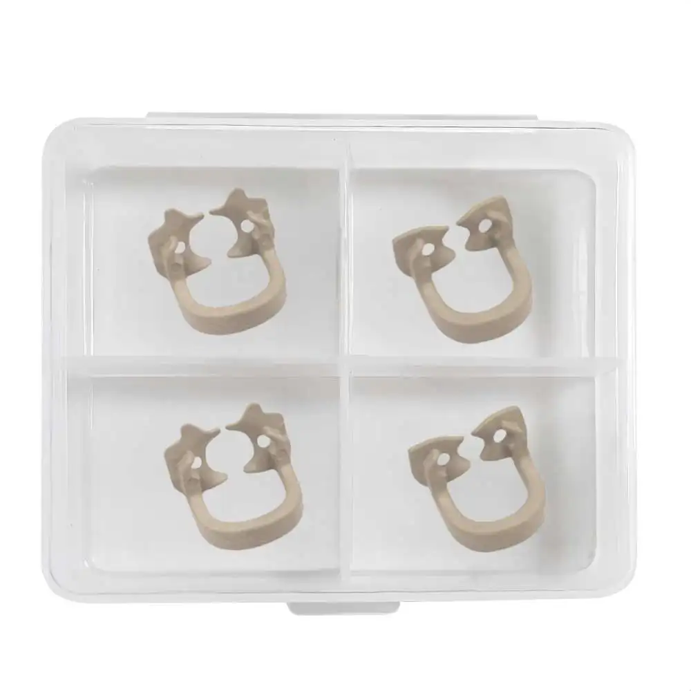 Dental Rubber Dam Clamp Barrier Clips Resin Clip Molar Clips Premolar Clips Resin Clamping Ring Dental Material Dentist Tools
Dental Rubber Dam Clamp Barrier Clips Resin Clip Molar Clips Premolar Clips Resin Clamping Ring Dental Material Dentist Tools