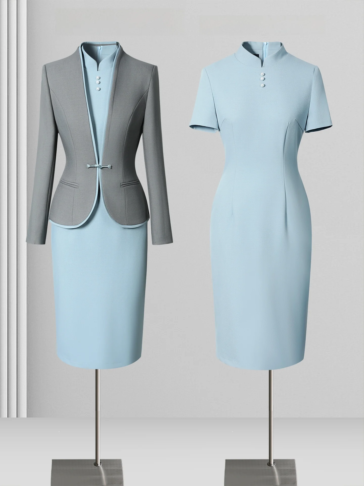 High-End Professional Women's Fashionable Spring Autumn Work Uniform Set Beauty Salon Stylish Ensemble Korean Design
High-End Professional Women's Fashionable Spring Autumn Work Uniform Set Beauty Salon Stylish Ensemble Korean Design
