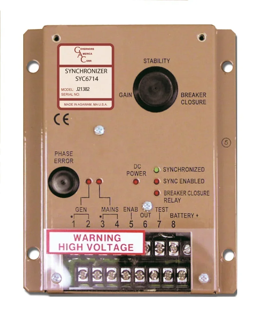 Oem Genuine genset Generator parts Synchronizer modle SYC6714
Oem Genuine genset Generator parts Synchronizer modle SYC6714