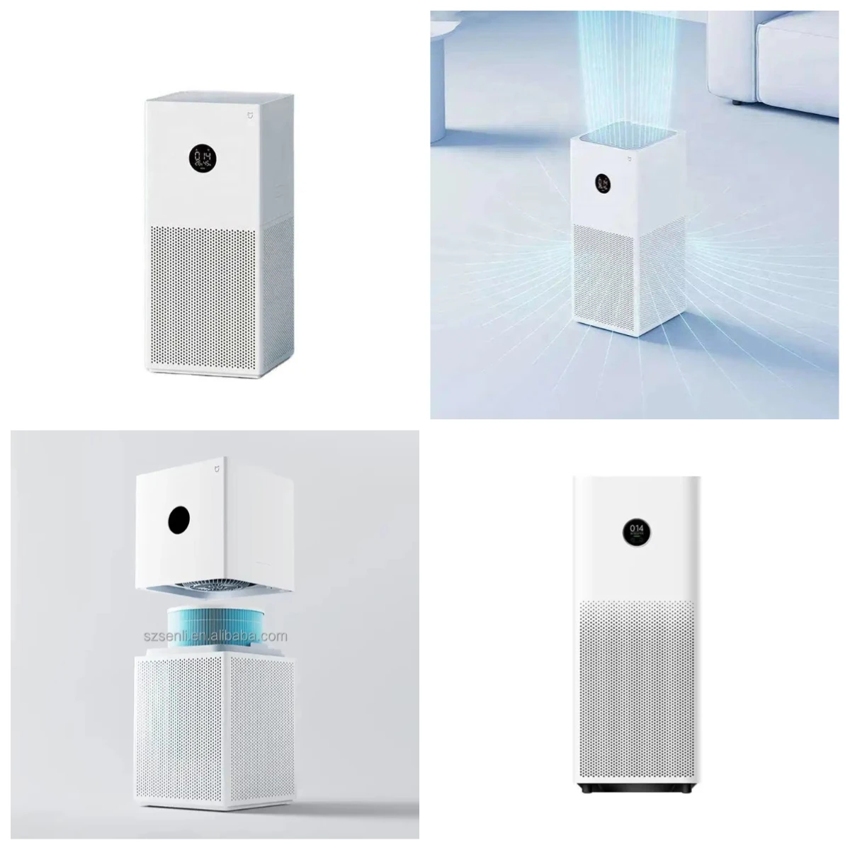 Hot Selling Smart Air Purifier 4 Lite Quadruple Purification Activated Carbon App Control Low Noise
Hot Selling Smart Air Purifier 4 Lite Quadruple Purification Activated Carbon App Control Low Noise
