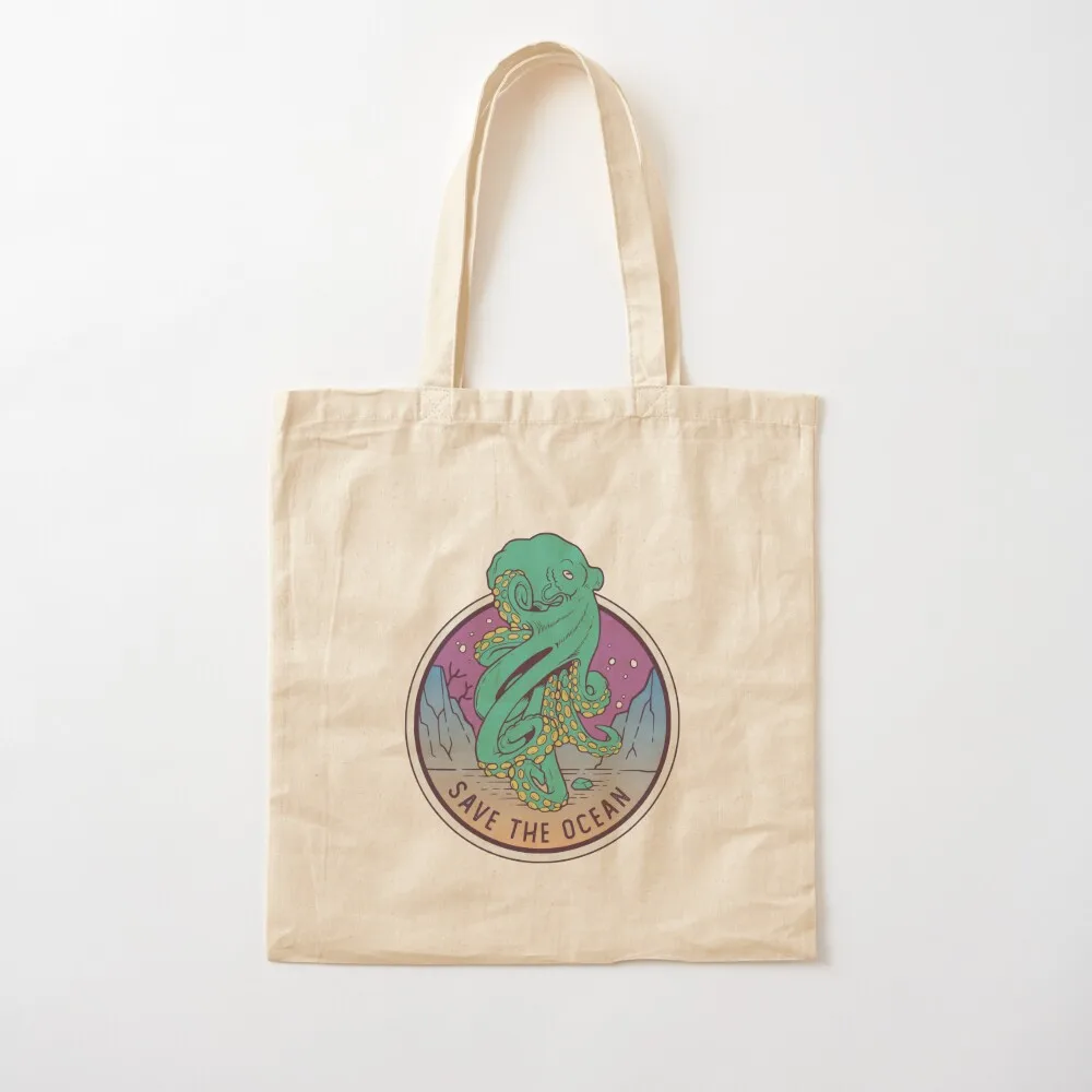 octopus save the ocean Tote Bag Gift bag tote bag men's shopper women canvas cute tote
octopus save the ocean Tote Bag Gift bag tote bag men's shopper women canvas cute tote