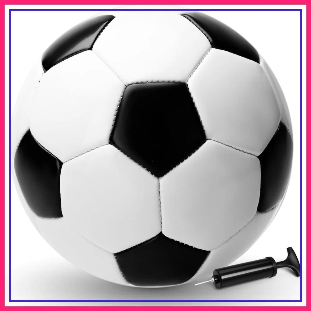 Soccer Ball Size 5,4,3,2 with Pump Deflated - Single/2/3 Pack Official Size Indoor Outdoor Training for Kids Youth Teens Adults
Soccer Ball Size 5,4,3,2 with Pump Deflated - Single/2/3 Pack Official Size Indoor Outdoor Training for Kids Youth Teens Adults