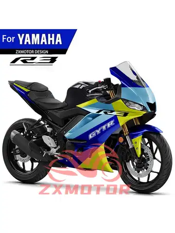 Cool Design Fairing Kit for YAMAHA R3 R25 19 20 21 22 23 Motorcycle Racing Fairings YZF R3 2019 2020 2021 2022 2023