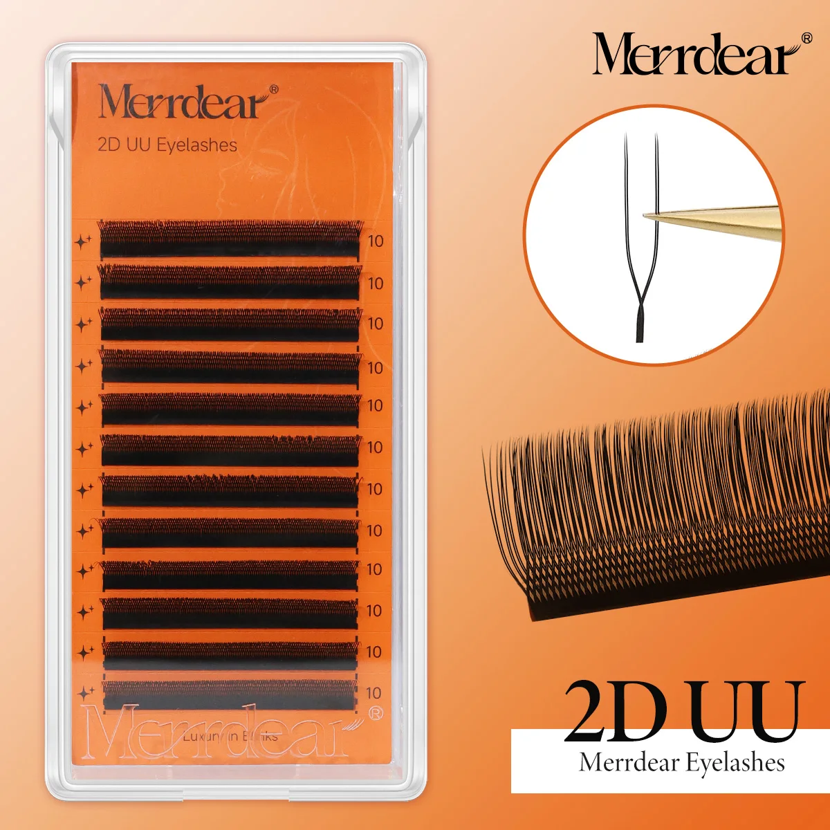 Merrdear U Shaped Parallel Flower Eyelashes Extensions Matte Black Natural Double Tips 2D YY Lashes Premade Fans Volume Lash
Merrdear U Shaped Parallel Flower Eyelashes Extensions Matte Black Natural Double Tips 2D YY Lashes Premade Fans Volume Lash