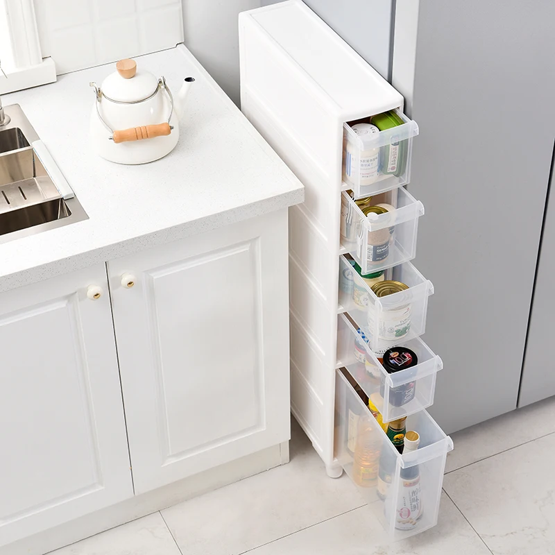 Narrow Gap Storage Rack, Plastic Bathroom Organizer, Drawer Storage Cabinet, Slim Bathroom Closet for Small Spaces
Narrow Gap Storage Rack, Plastic Bathroom Organizer, Drawer Storage Cabinet, Slim Bathroom Closet for Small Spaces