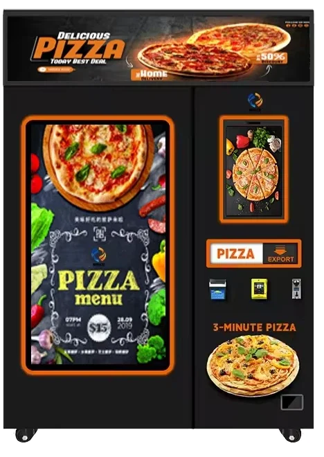 YG Customized Factory's Fully Automatic Smart Pizza Vending Machine Fast Heating Frozen Pizza With Automatic SDK Function
YG Customized Factory's Fully Automatic Smart Pizza Vending Machine Fast Heating Frozen Pizza With Automatic SDK Function