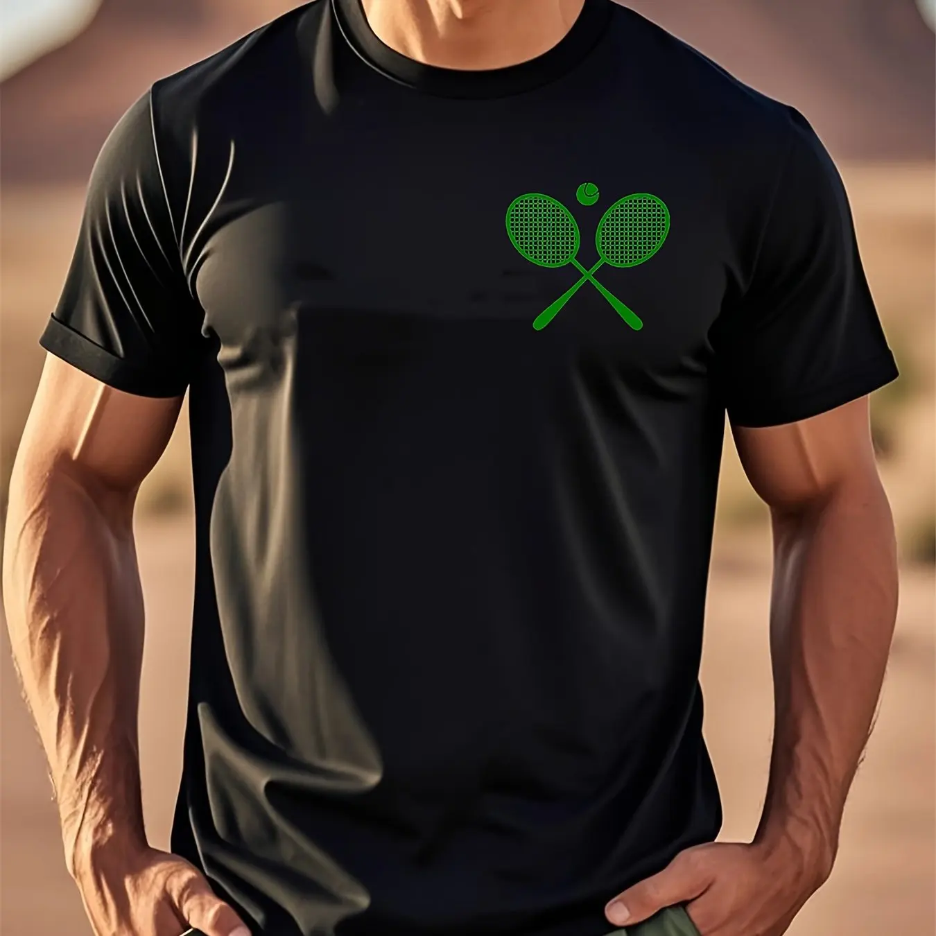 Minimalist Badminton Printed Men's T-shirt Outdoor Daily Exercise Unisex Clothes Casual Fashion O-Neck Short Sleeve Sport Tops
Minimalist Badminton Printed Men's T-shirt Outdoor Daily Exercise Unisex Clothes Casual Fashion O-Neck Short Sleeve Sport Tops