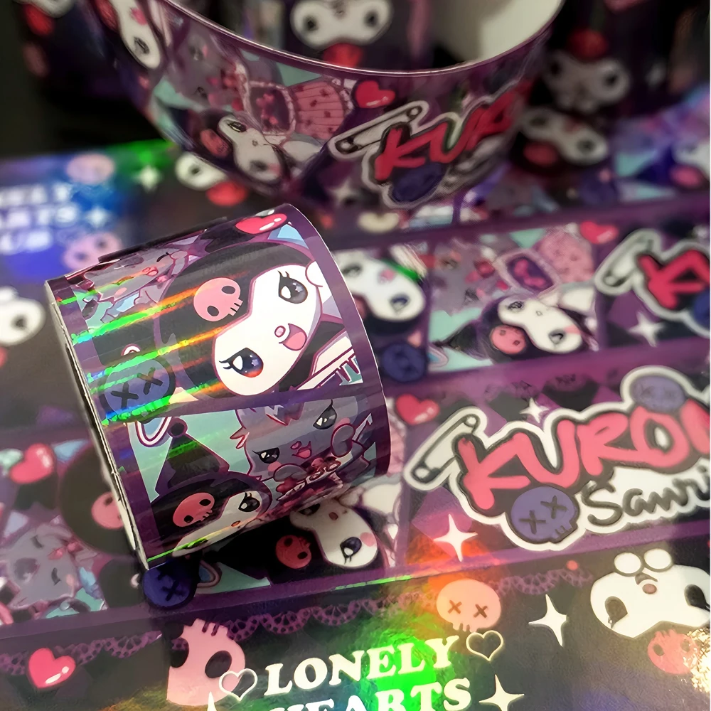 5Meters/Roll Kawaii Cartoon Sanrio Anime Tape Stickers Cute Kuromi DIY Notebook Motorcycle Guitar Aesthetic Sticker Kid Toy Gift 
5Meters/Roll Kawaii Cartoon Sanrio Anime Tape Stickers Cute Kuromi DIY Notebook Motorcycle Guitar Aesthetic Sticker Kid Toy Gift