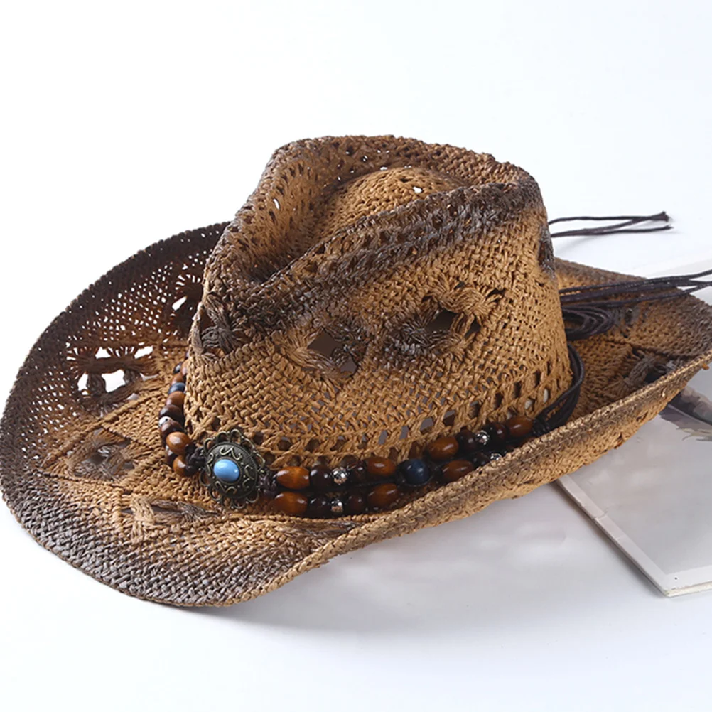 Cowboy Men Women Deep Brown Sunshade Beach Hat Western Style Party Photo Props Lightweight Straw Braid Travel Climbing
Cowboy Men Women Deep Brown Sunshade Beach Hat Western Style Party Photo Props Lightweight Straw Braid Travel Climbing