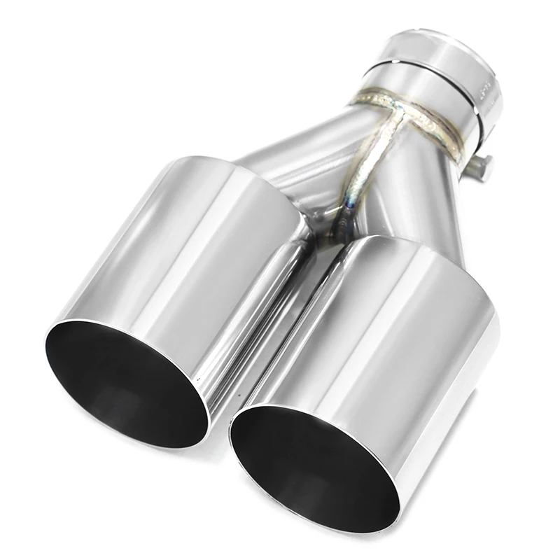 1 Piece Stainless Steel Dual Exhaust Tip ID63mm Inlet Straight Cut 76mm 89mm 101mm Outlet Muffler Tailpipe Nozzle
1 Piece Stainless Steel Dual Exhaust Tip ID63mm Inlet Straight Cut 76mm 89mm 101mm Outlet Muffler Tailpipe Nozzle