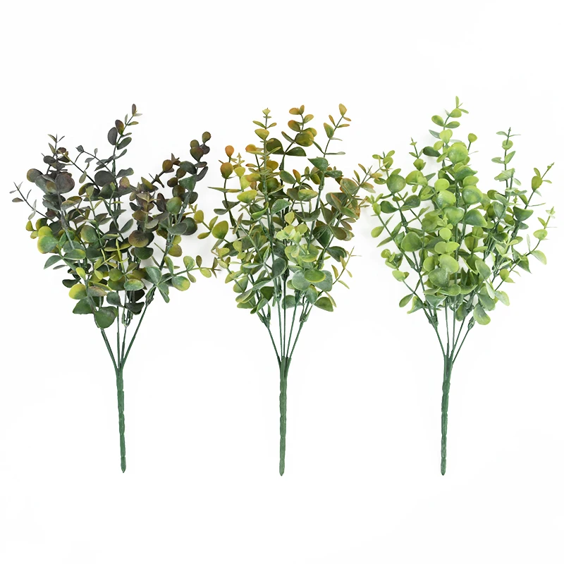 1PC Artificial Plastic Eucalyptus Leaves Decorative Artificial Plastic Plant For Outdoor Use Home Garden Room DIY Flower Bouquet
1PC Artificial Plastic Eucalyptus Leaves Decorative Artificial Plastic Plant For Outdoor Use Home Garden Room DIY Flower Bouquet