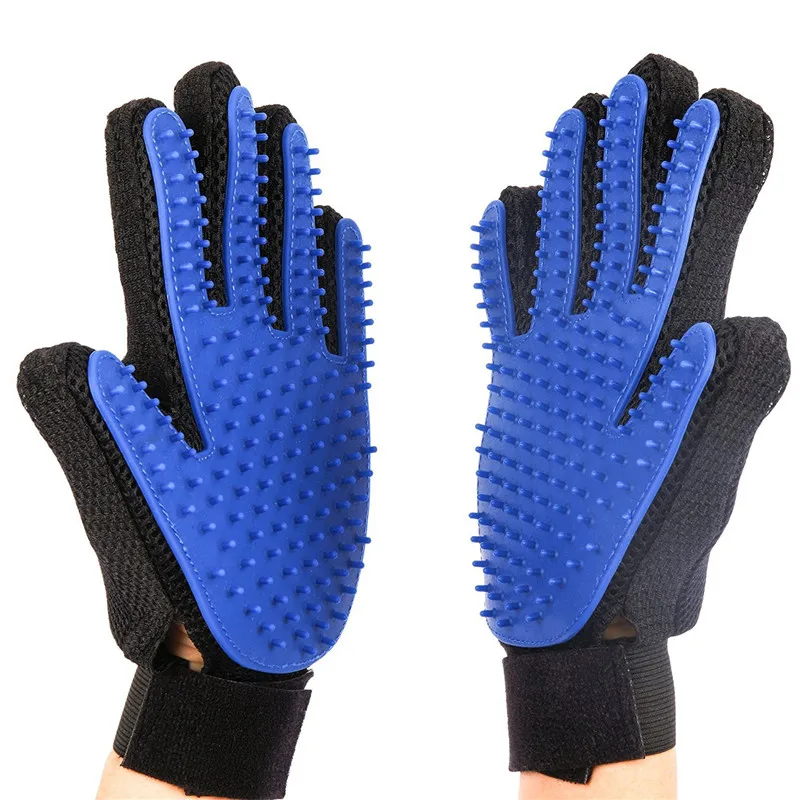 Pet dog beauty massage gloves five-finger hair removal cat pet silicone gloves bath shampoo gloves
Pet dog beauty massage gloves five-finger hair removal cat pet silicone gloves bath shampoo gloves