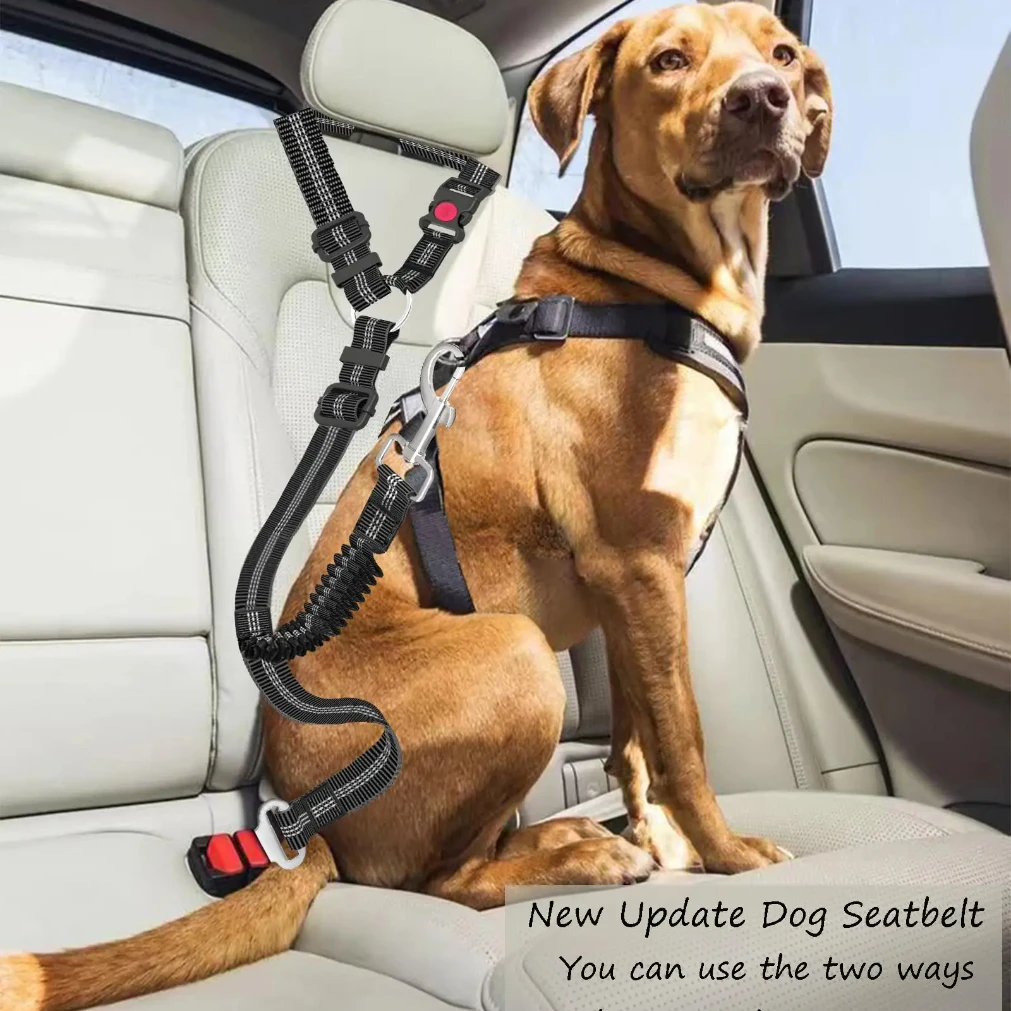 Adjustable And Heavy Duty Dog Car Seat Belt - Striped Nylon Large Dog Traction Rope for Car Rides Wholesale and retail2025new
Adjustable And Heavy Duty Dog Car Seat Belt - Striped Nylon Large Dog Traction Rope for Car Rides Wholesale and retail2025new