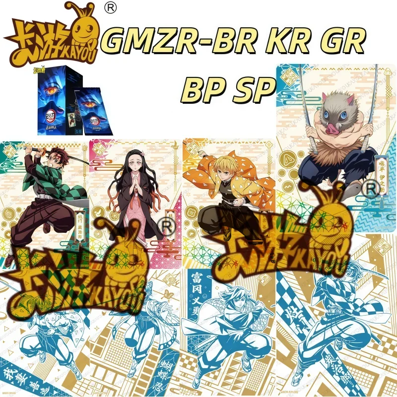 KAYOU Authentic New Demon Slayer Series BR GR KR BP SP Cards Infinity Castle Chapter Anime Rare Collectible Card Toy Gift
KAYOU Authentic New Demon Slayer Series BR GR KR BP SP Cards Infinity Castle Chapter Anime Rare Collectible Card Toy Gift