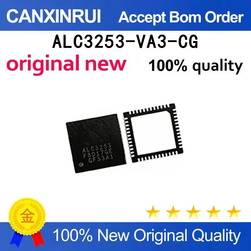 (5-100 pieces)ALC3253-VA3-CG ALC3253-CG ALC3253 QFN brand new in stock
(5-100 pieces)ALC3253-VA3-CG ALC3253-CG ALC3253 QFN brand new in stock