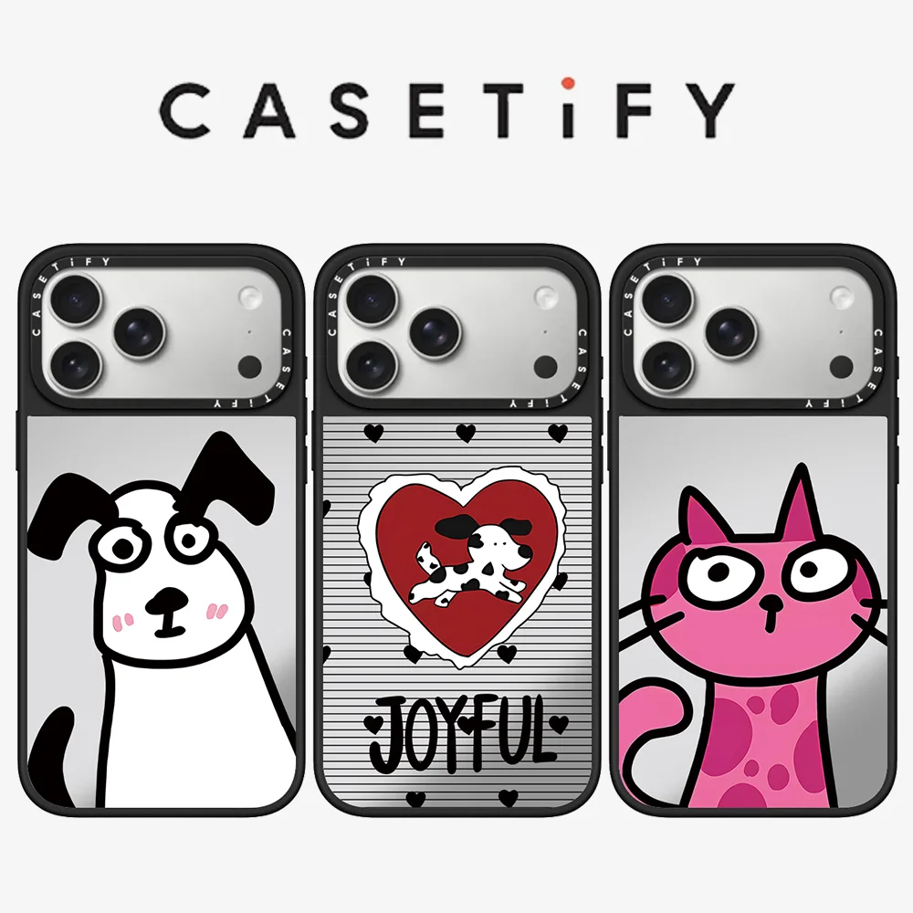 CASETiFY Sunflower Hand-painted Cat and Dog Series Phone Case for iPhone17 16 15 14 13 Pro Max Air Plus Magnetic Protect Cover
CASETiFY Sunflower Hand-painted Cat and Dog Series Phone Case for iPhone17 16 15 14 13 Pro Max Air Plus Magnetic Protect Cover