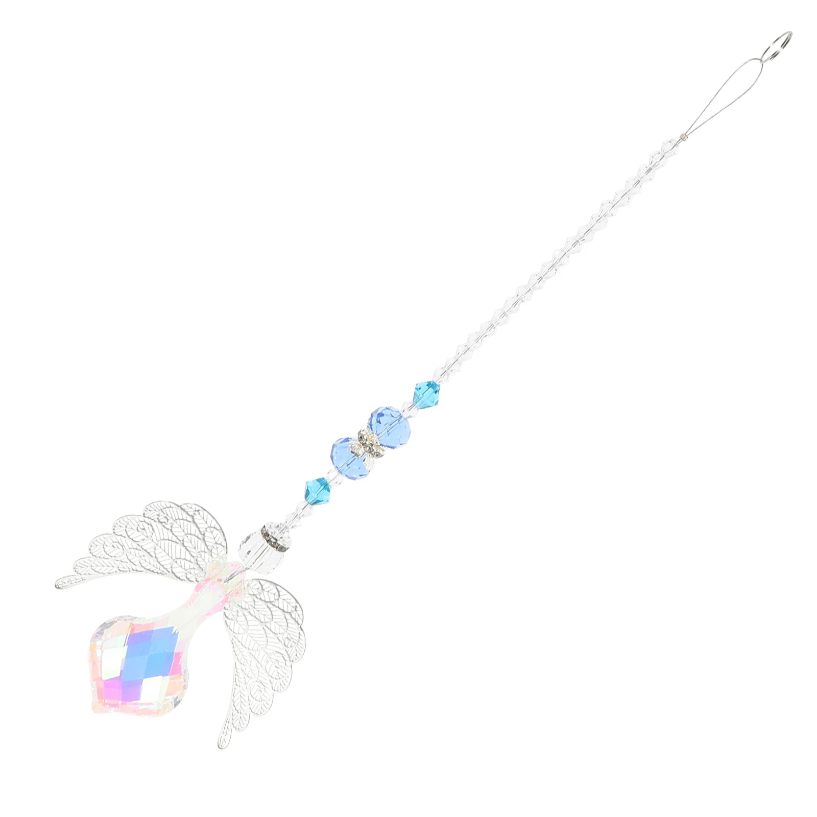 Crystal Angel Wing Pendant for Garden Home Decor Hanging Craft Decoration Suitable for Windows Balconies Parties Shiny Beautiful
Crystal Angel Wing Pendant for Garden Home Decor Hanging Craft Decoration Suitable for Windows Balconies Parties Shiny Beautiful