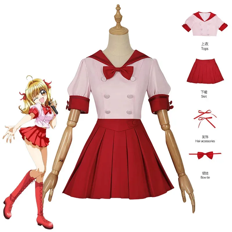 Mermaid Melody Nanami Lucia Cosplay Costume: Nanami Lucia & Hoshō Hanon Anime Roleplay Costume With Stockings Woman Dresses
Mermaid Melody Nanami Lucia Cosplay Costume: Nanami Lucia & Hoshō Hanon Anime Roleplay Costume With Stockings Woman Dresses