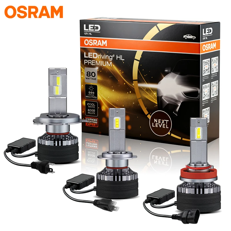 OSRAM Premium H7 H4 Car Headlight Bulb 160W H8 H11 9005 9006 HB3 HB4 HIR2 9012 Fog Light 6000K White Auto Lamps CANbus No Errors
OSRAM Premium H7 H4 Car Headlight Bulb 160W H8 H11 9005 9006 HB3 HB4 HIR2 9012 Fog Light 6000K White Auto Lamps CANbus No Errors
