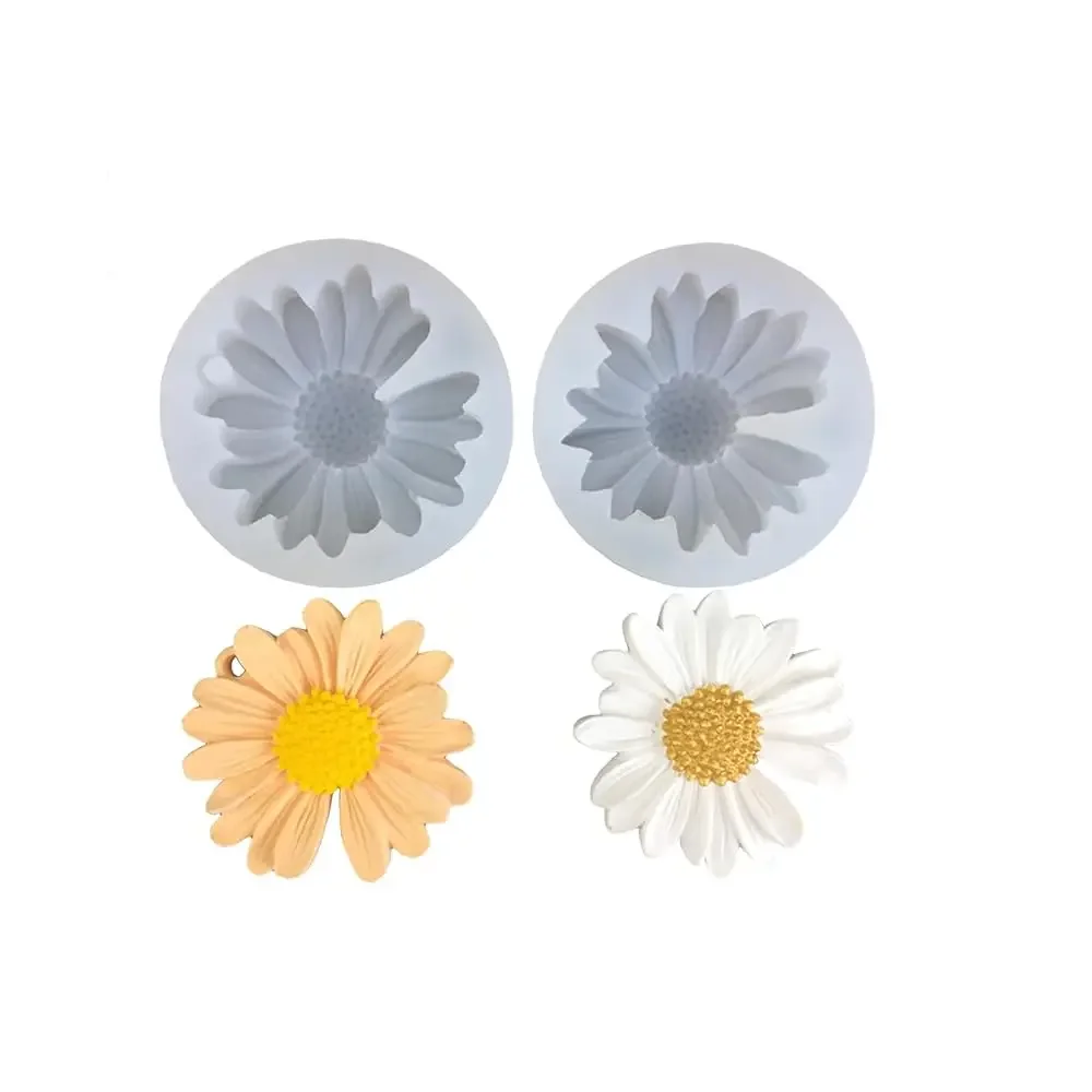 2 PCS Daisy Flower Silicone Mold,Unique Resin Candle Molds,3D Flower Fondant Chocolate Cake Cupcake Topper Decoration Mold,DI
2 PCS Daisy Flower Silicone Mold,Unique Resin Candle Molds,3D Flower Fondant Chocolate Cake Cupcake Topper Decoration Mold,DI