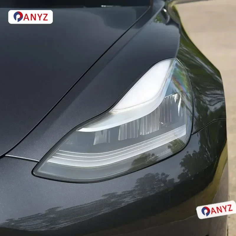 2 шт. для Tesla Model 3 X Y S, задний фонарь автомобиля, дымчато-черная защитная пленка, прозрачная наклейка из ТПУ, ремонт против царапин
2 шт. для Tesla Model 3 X Y S, задний фонарь автомобиля, дымчато-черная защитная пленка, прозрачная наклейка из ТПУ, ремонт против царапин
