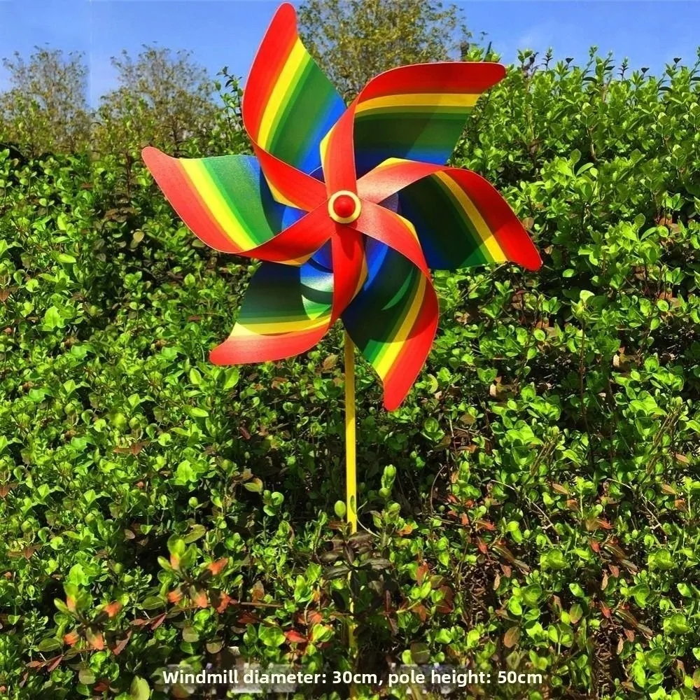2pcs 30cm Six Leaf Pinwheel Windmill Colorful Festival Gift Wind Spinner PVC Waterproof Sunscreen Wind Windmill
2pcs 30cm Six Leaf Pinwheel Windmill Colorful Festival Gift Wind Spinner PVC Waterproof Sunscreen Wind Windmill