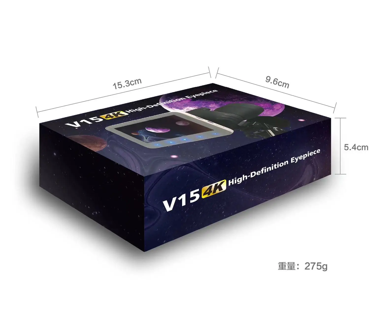 New Model 5 Inch Color Display Screen Digital Telescope Eyepiece Camera for 27mm-67mm Optical Telescopes Astronomy
New Model 5 Inch Color Display Screen Digital Telescope Eyepiece Camera for 27mm-67mm Optical Telescopes Astronomy