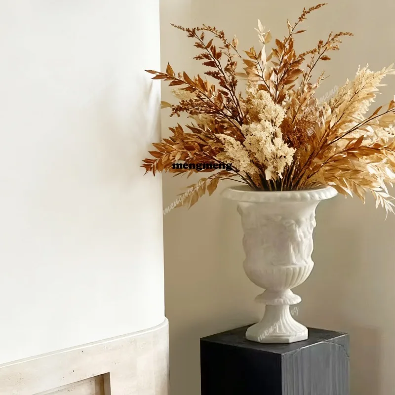 Light luxury flower pot villa home decoration outdoor wedding ornament window display decorative flower ware
Light luxury flower pot villa home decoration outdoor wedding ornament window display decorative flower ware