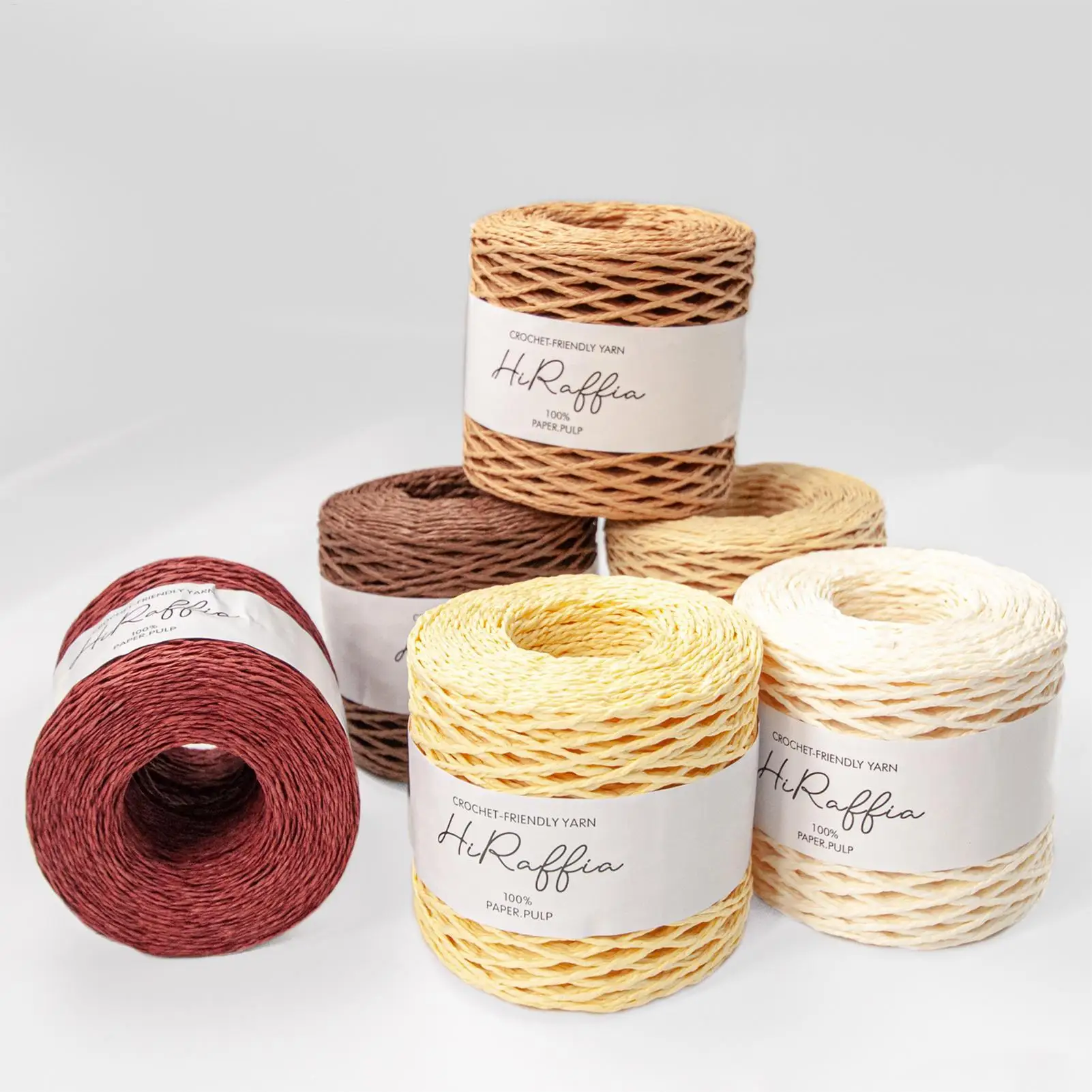 150m Natural Raffia Straw Yarn For Knitting Crocheting Paper Threads DIY Handmade Summer Sunhat Beach Bag
150m Natural Raffia Straw Yarn For Knitting Crocheting Paper Threads DIY Handmade Summer Sunhat Beach Bag