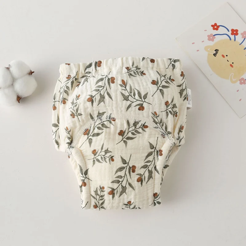 6-Layer Absorbent Cotton Training Pants for Baby Kids Toddler New Cute Panties for Potty Training Day/Night Use Training Diapers
6-Layer Absorbent Cotton Training Pants for Baby Kids Toddler New Cute Panties for Potty Training Day/Night Use Training Diapers